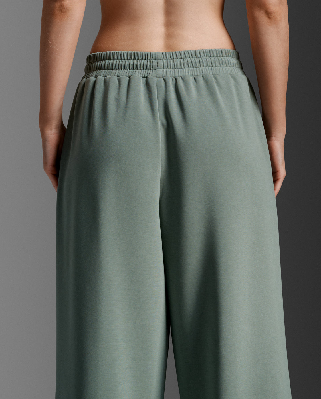 Wonderluxe Sand Washed Wide Leg Pants