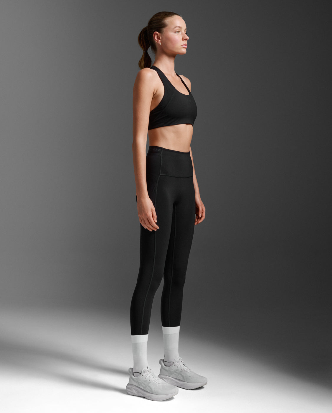 Form Stash Hi-Rise Compression Tights with Pockets (No Logo)