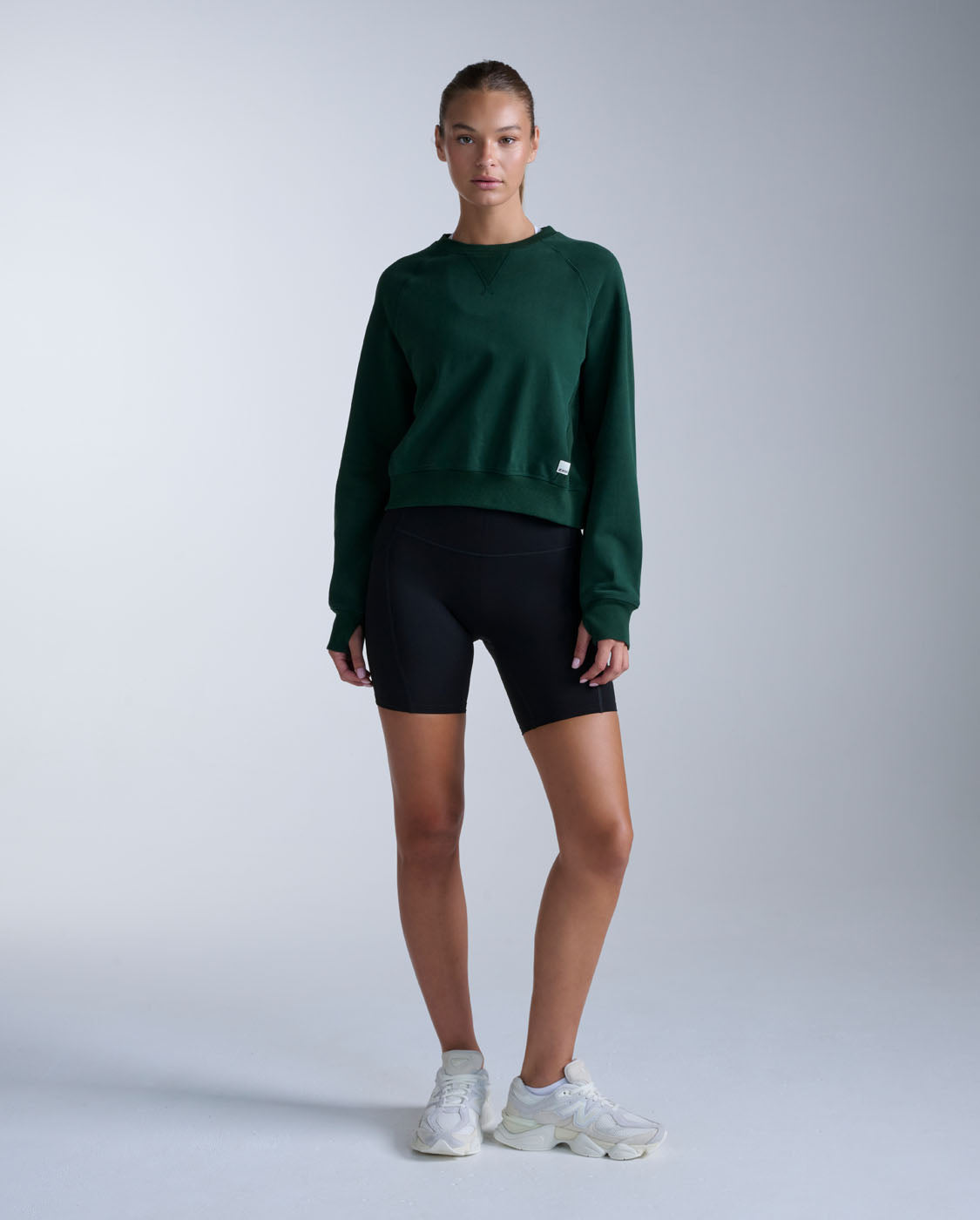 EZ Organic Cotton Ribbed Crew
