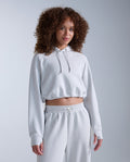 Wonderluxe Sand Washed Cropped Hoodie
