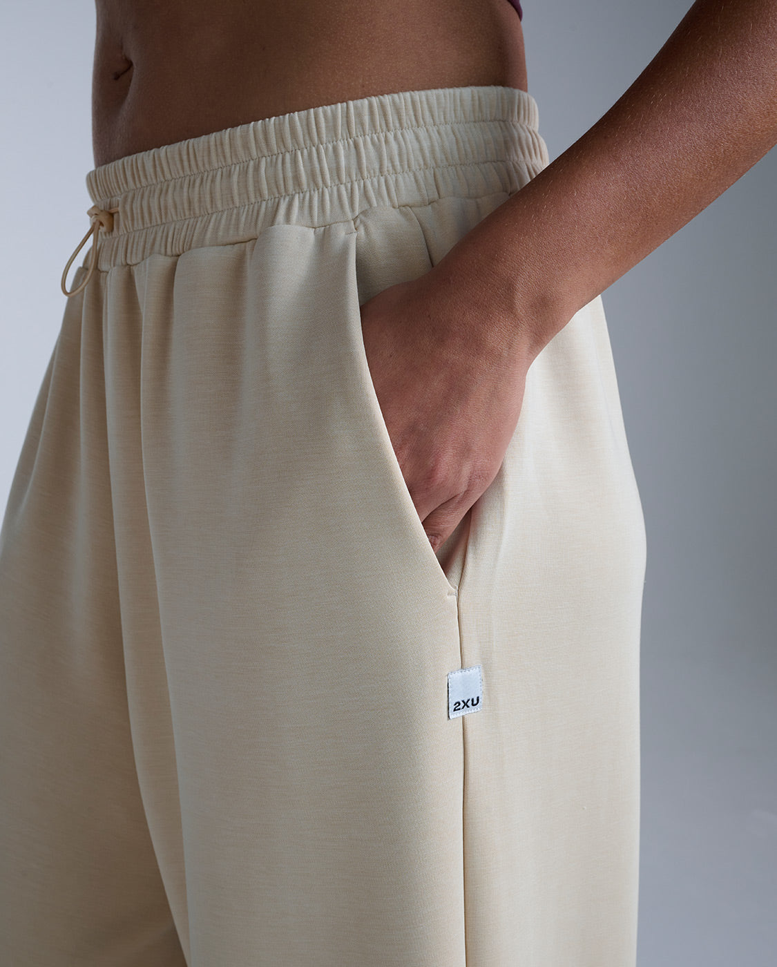 Wonderluxe Sand Washed Wide Leg Pants