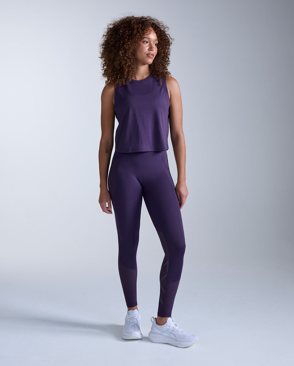 Aero Mesh Crop Tank