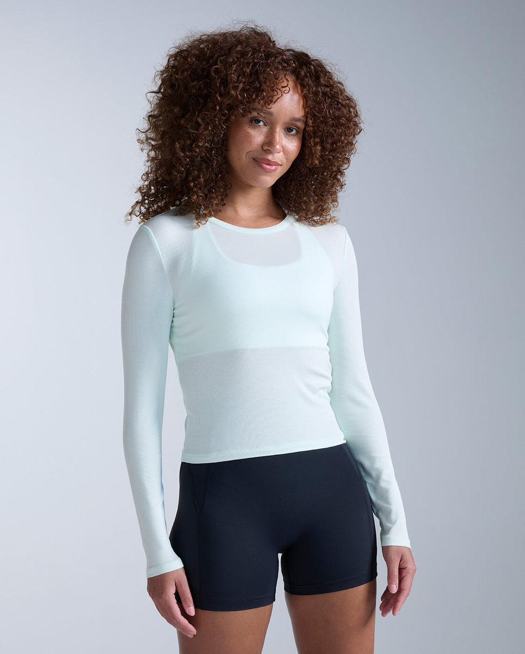 Fluid Modal Ribbed Long Sleeve