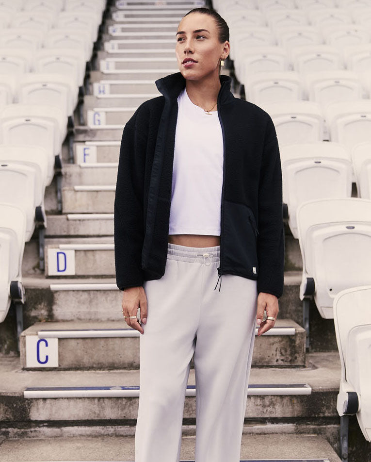 Wonderluxe Sand Washed Wide Leg Pants