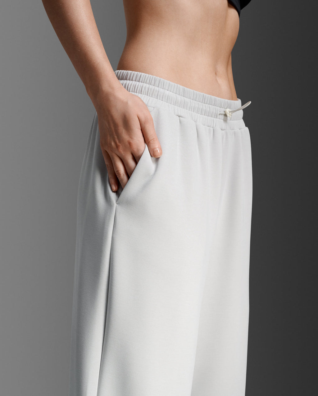 Wonderluxe Sand Washed Wide Leg Pants