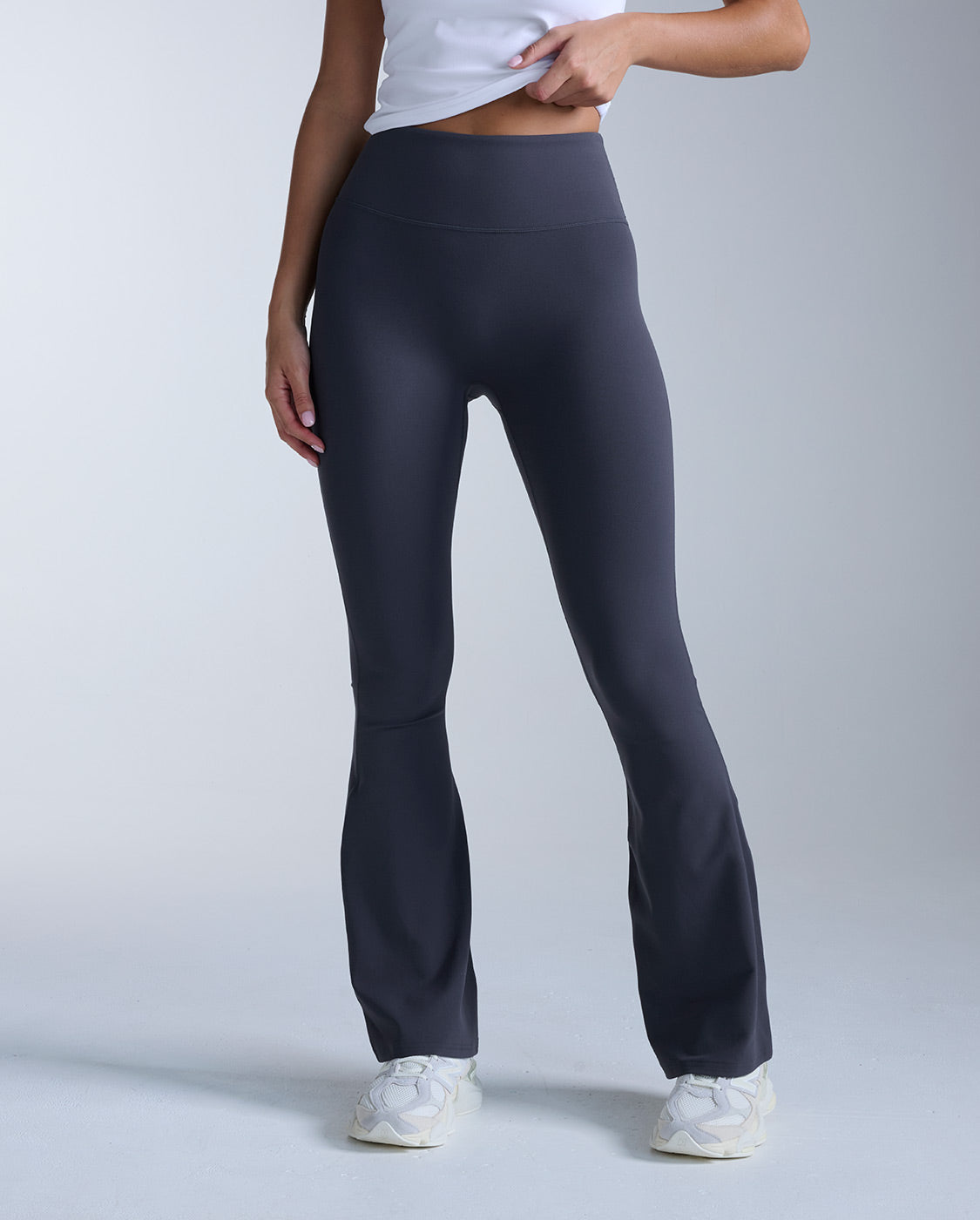 Fluid Hi-Rise Flare Pants