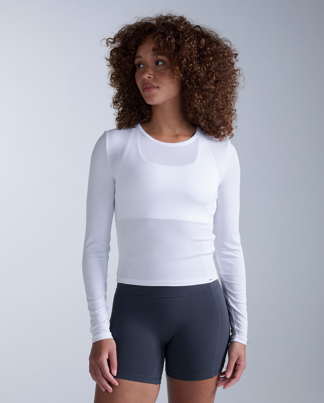 Fluid Modal Ribbed Long Sleeve