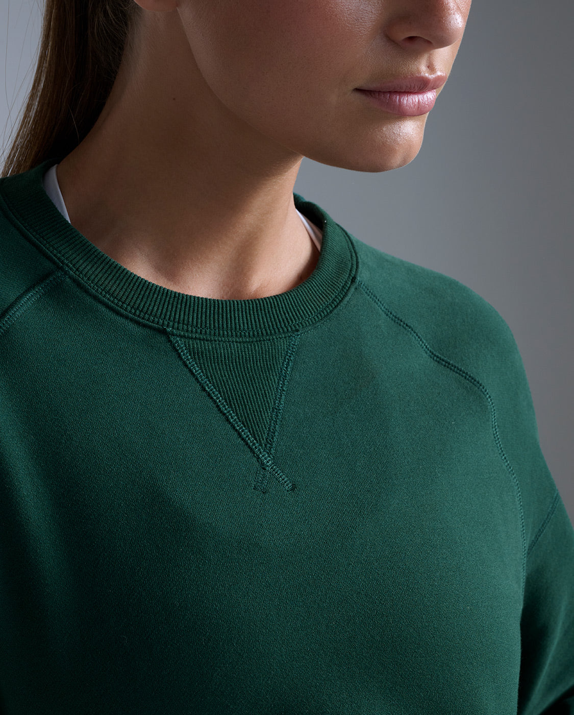 EZ Organic Cotton Ribbed Crew