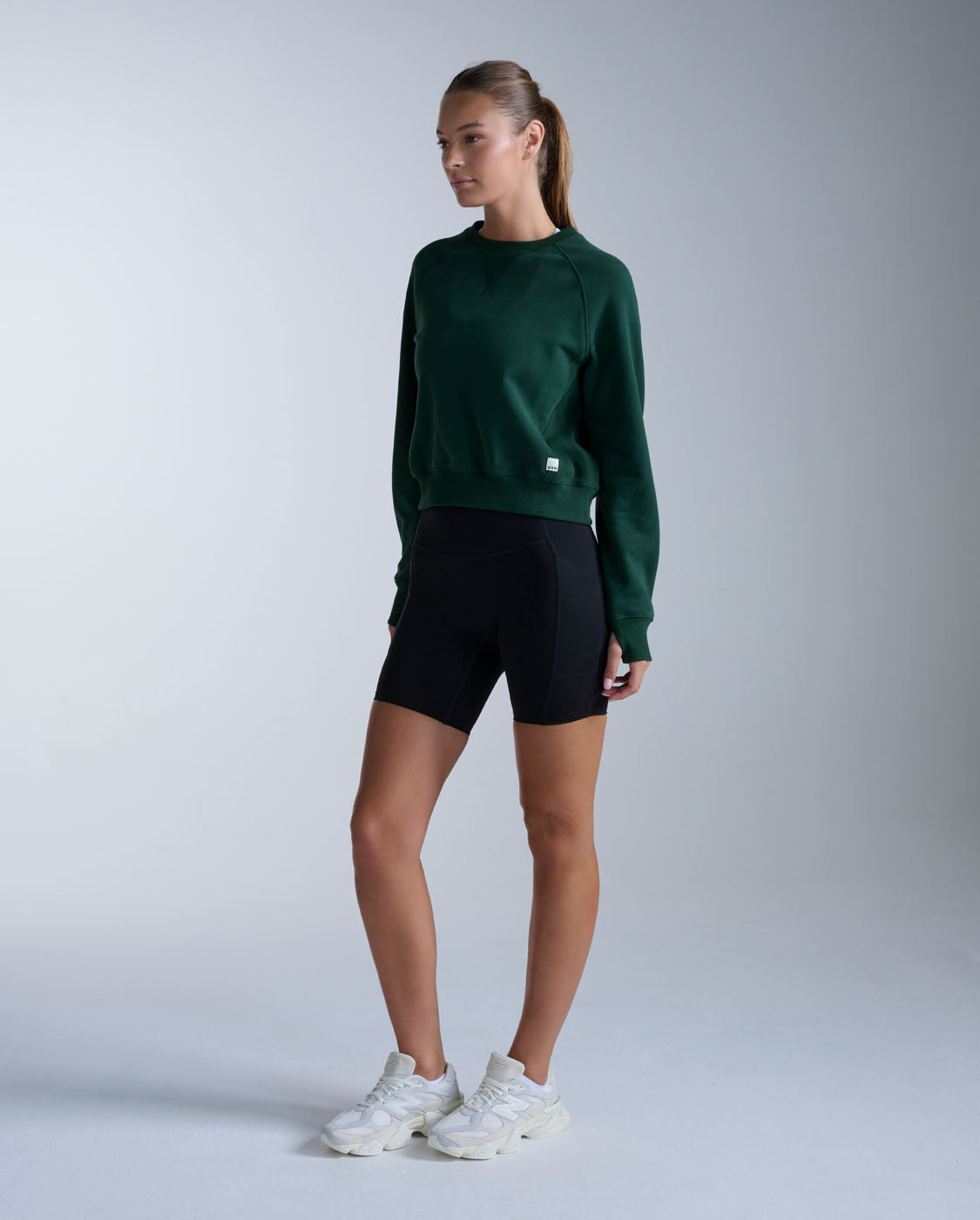 EZ Organic Cotton Ribbed Crew