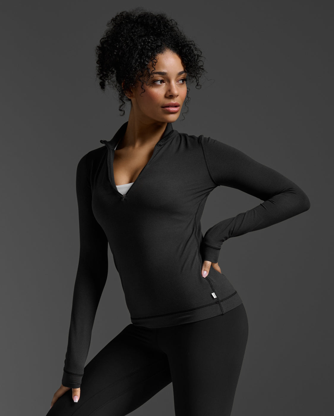 Flex 1/2 Zip Long Sleeve