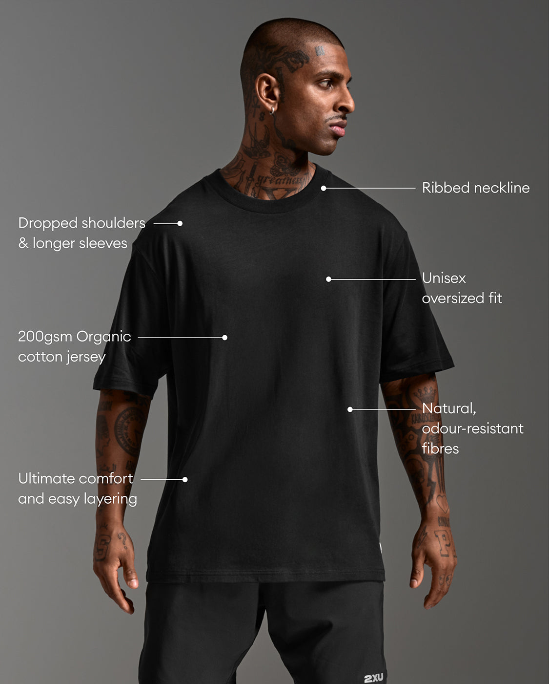 EZ Oversized Organic Cotton Tee