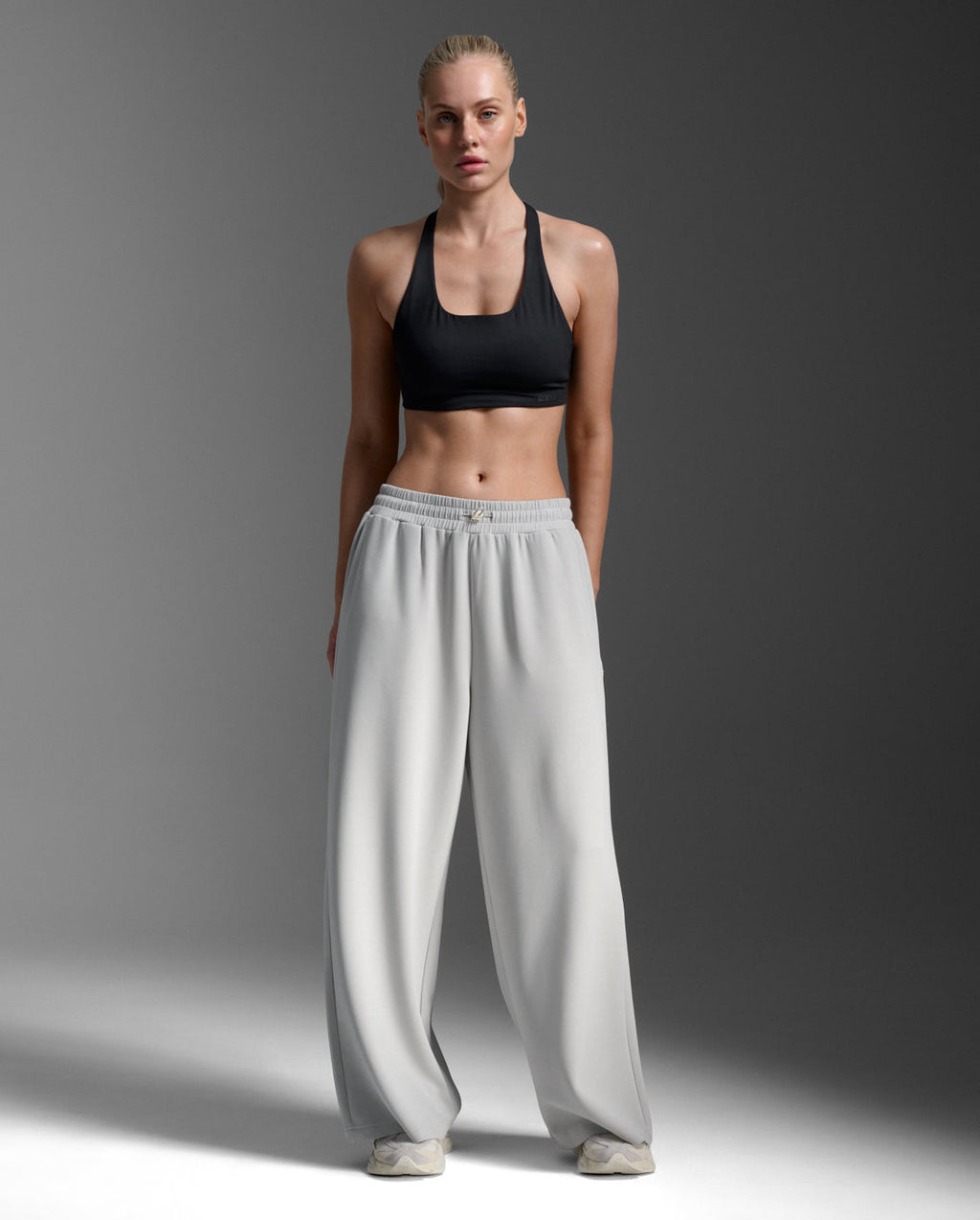 Wonderluxe Sand Washed Wide Leg Pants
