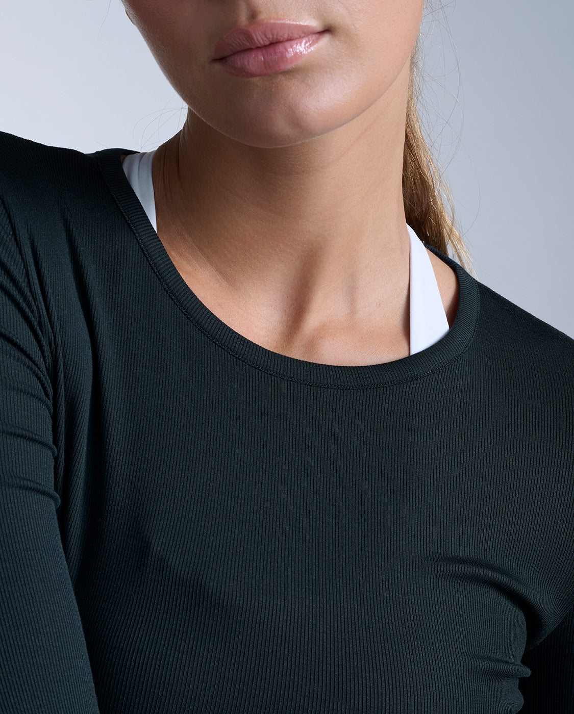 Fluid Modal Ribbed Long Sleeve